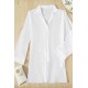 Angelsin Şifon Gömlek Plaj Elbisesi Pareo Kimono Kaftan Beyaz