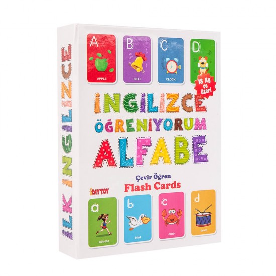 DİYTOY 7128 CARD BOOK İNGİLİZCE ALFABE