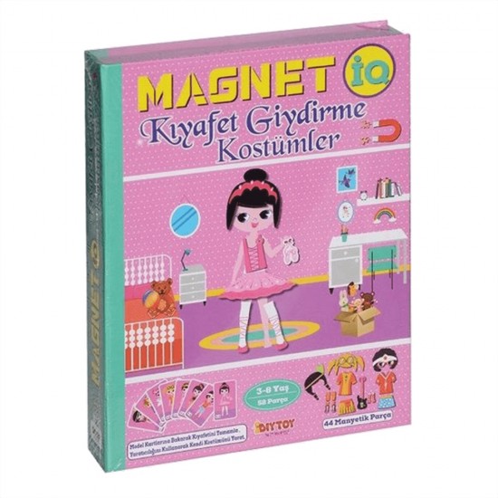 DIYTOY MAGNETIO KIYAFET GİYDİRME KOSTÜMLER