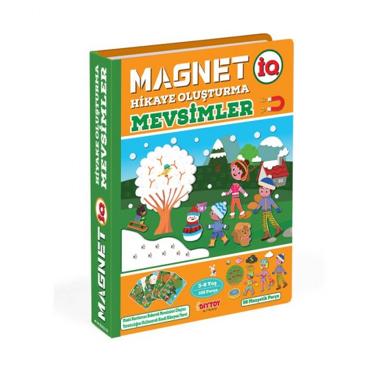 DIYTOY MAGNETIO HİKAYE OLUŞTURMA MEVSİMLER