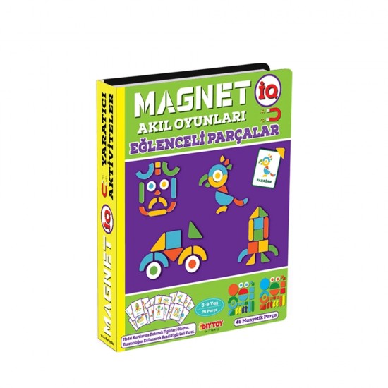 DIYTOY MAGNETIO EĞLENCELİ PARÇALAR