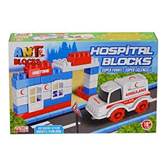 ASYA  005 ANT BLOCKS 40 PARÇA HASTANE SETİ