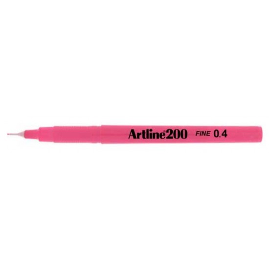 ARTLİNE 200 FINELINER 0,4 PEMBE