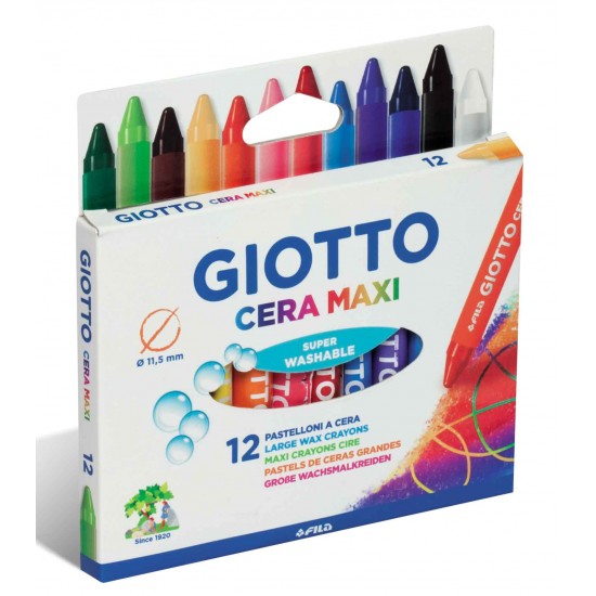 GIOTTO 291200 CERA MUM BOYA 12 RENK