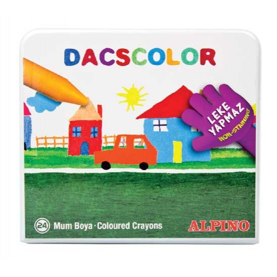 ALPİNO DC-050295 DACSCOLOR 24 LÜ MUM BOYA