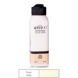 ARTDECO Y-070R-3646 AKRİLİK BOYA 140 ML KREM