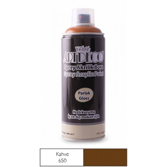 ARTDECO Y-400-650 SPREY BOYA 400 ML KAHVE