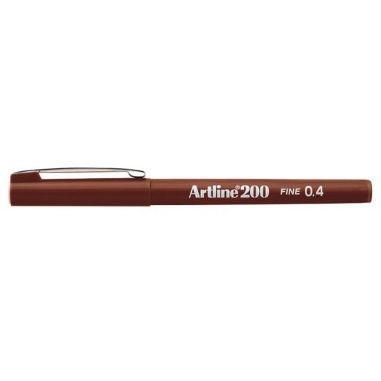 ARTLİNE 200 FINELINER 0,4 KAHVERENGİ (BROWN)