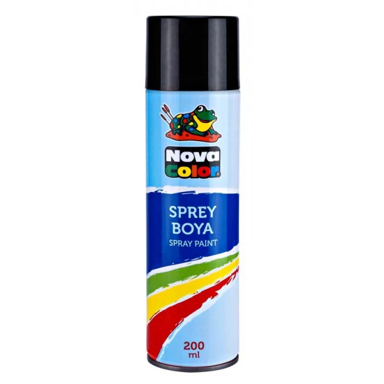 NOVA COLOR NC-805 SPREY BOYA SİYAH