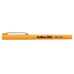 ARTLİNE 200 FINELINER 0,4 SARI