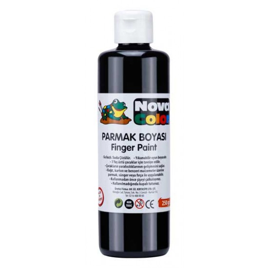 NOVA COLOR NC-445 PARMAK BOYASI 250GR SİYAH