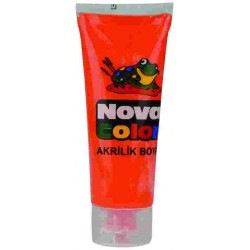 NOVA COLOR NC-262 AKRİLİK BOYA PLASTİK TÜP 75GR