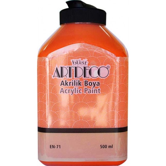 ARTDECO Y-070L-3602 AKRİLİK BOYA 500 ML KOYU SARI