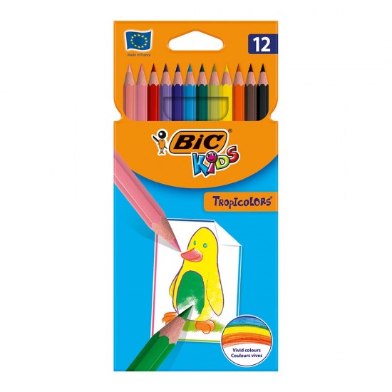 BİC TROPİCOLORS2 BOYA KALEMİ 12 RENK T.BOY 83256610