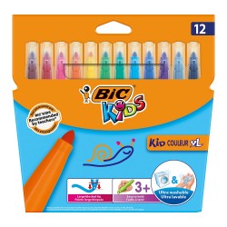 BİC KID COULEUR XL KEÇELİ BOYA KALEMİ 12Lİ 8289662