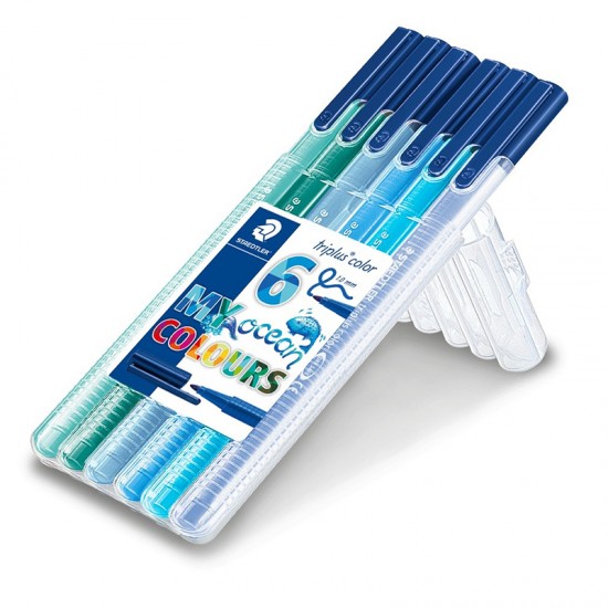 STAEDTLER 323-SB6CS5 TRIPLS CLR KEÇLİ KLM 6LI OKYA