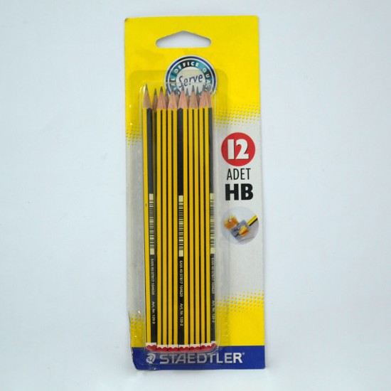 STAEDTLER KURŞUN KALEM 12 Lİ BLS