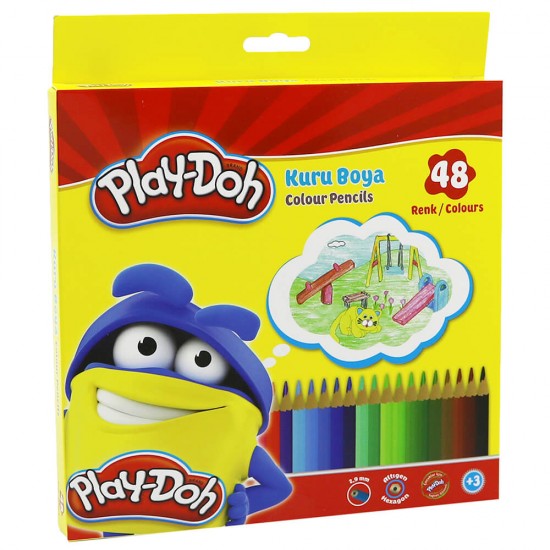 PLAY-DOH PLAY-KU023 48RENK ALTIGEN KURUBOYA