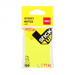 DELİ A02202 STİCKY NOTES YAPIŞKANLI NOT KAĞIDI 76X51MM NEON