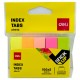 DELİ A11402 STİCKY NOTES İNDEX TABS 100X5 RENK