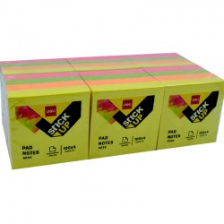 DELİ A03303 STİCKY NOTES PAD NOTES 100X4 RENK 51MMX51MM