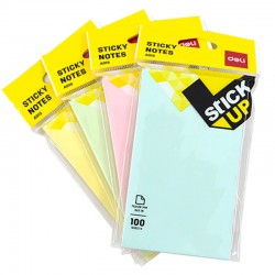 DELİ A01502 STİCKY NOTES 76×126MM 3* 100YP