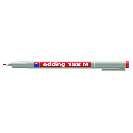 EDDİNG ASETAT KALEMİ 152-02 M KIRMIZI