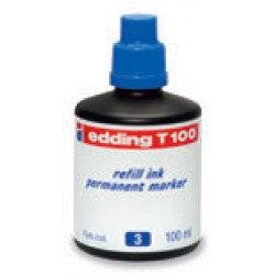 EDDİNG MÜREKKEP T100 MAVİ 100 ML