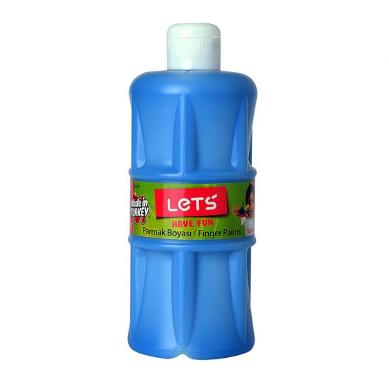 LETS L5006 PARMAK BOYASI 500ML MAVİ