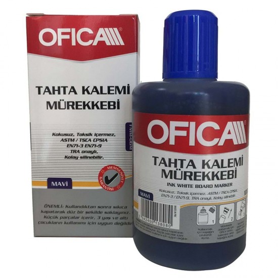 OFİCA FMM-06M BOARD MARKÖR MÜREKKEBİ 100ML MAVİ