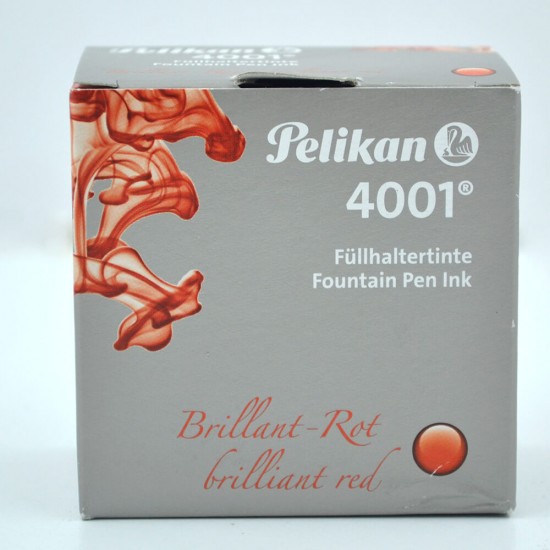 PELİKAN 4001 YAZI MÜREKKEBİ KIRMIZI 30ml