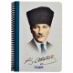 GIPTA 2650 ATATÜRK SP.SERT.KAP.DEFTER 17X24 100YP