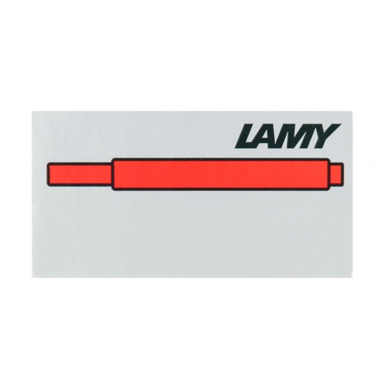 LAMY DOLMAKALEM KARTUŞU KIRMIZI T10K