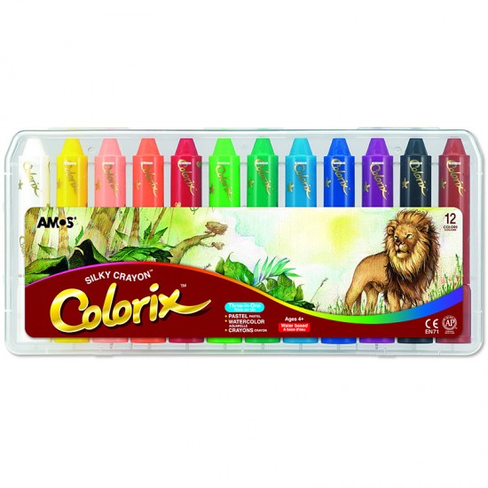 AMOS COLORİX PASTEL BOYA 12R PLSKT CRX5PC12