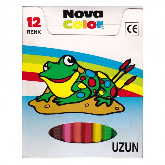 NOVA COLOR NC-2112 PASTEL BOYA TAM BOY 12 RENK