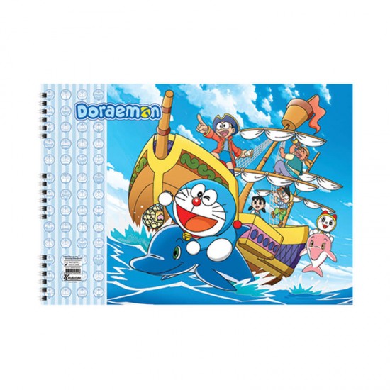 KESKİN 300215-83 DORAEMON 25X35 15 YP RESİM DEFTER