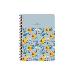 KESKİN 321042-99 16,5*22,5 80YP.KAR.PP KP.SPİRALLİ FLOWERS DEFTER