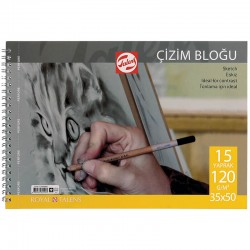 TALENS 120355015 ÇİZİM BLOĞU 120GR 35X50 15YP