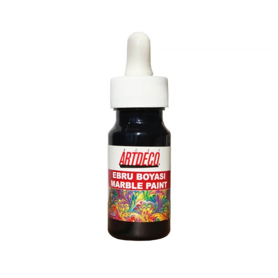 ARTDECO 16B-18 EBRU BOYASI 30 ML SİYAH ARTDECO 16B-18 EBRU BOYASI 30 ML SİYAH