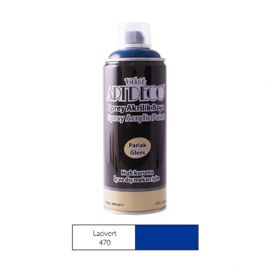 ARTDECO Y-400-470 SPREY BOYA 400 ML LACİVERT