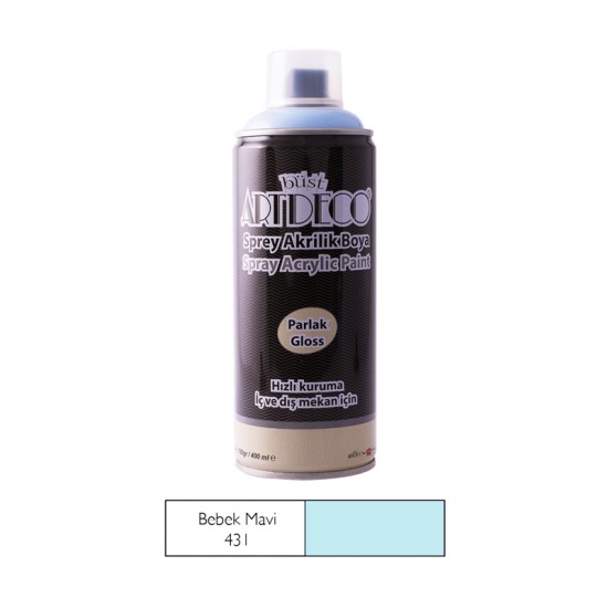 ARTDECO Y-400-431 SPREY BOYA 400 ML BEBEK MAVİ