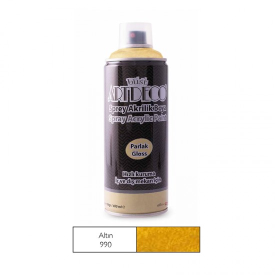 ARTDECO Y-400-990 SPREY BOYA 400 ML GOLD