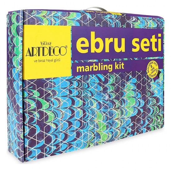 ARTDECO Y-016 EBRU BAŞLANGIÇ SETİ 8Lİ