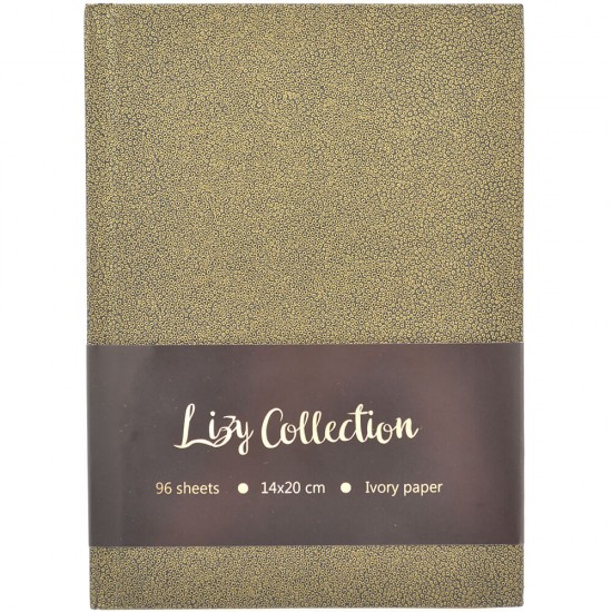 LİZ CALDERA 14X20 96YP YALDZ.ÇİZGİLİ DEFTER ALTIN