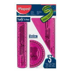 MAPED 895024 CETVEL FLEXİ TWİSTN MİNİ 3 LÜ SET