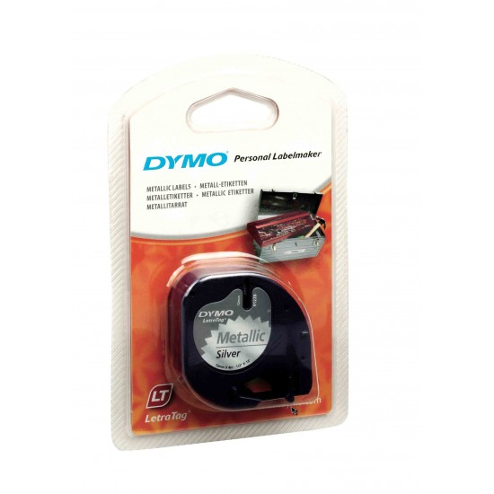 DYMO LETRATAG ŞERİT METALİK SILVER (91208) 721730