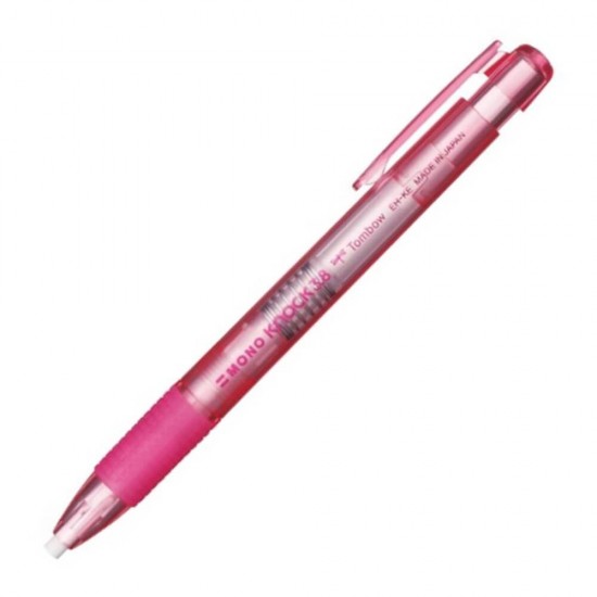 TOMBOW MONO KNOCK KALEM SİLGİ PEMBE