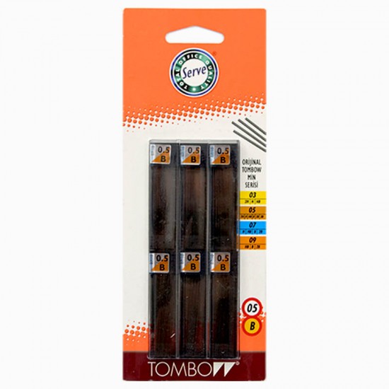 TOMBOW MİN 05mm  B 6 LI BLİSTER