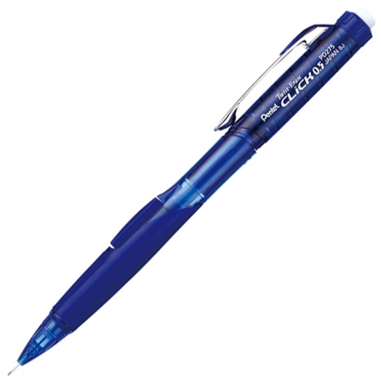 PENTEL PD275T-C TWİST-ERASE 05mm VERSATİL MAVİ