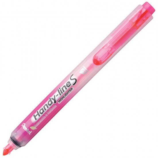 PENTEL SXS15-P MEKANİZMALI FOSFORLU KALEM PEMBE